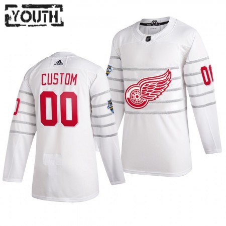 Detroit Red Wings Personalizado Wit Adidas 2020 NHL All-Star Authentic Shirt - Kinderen